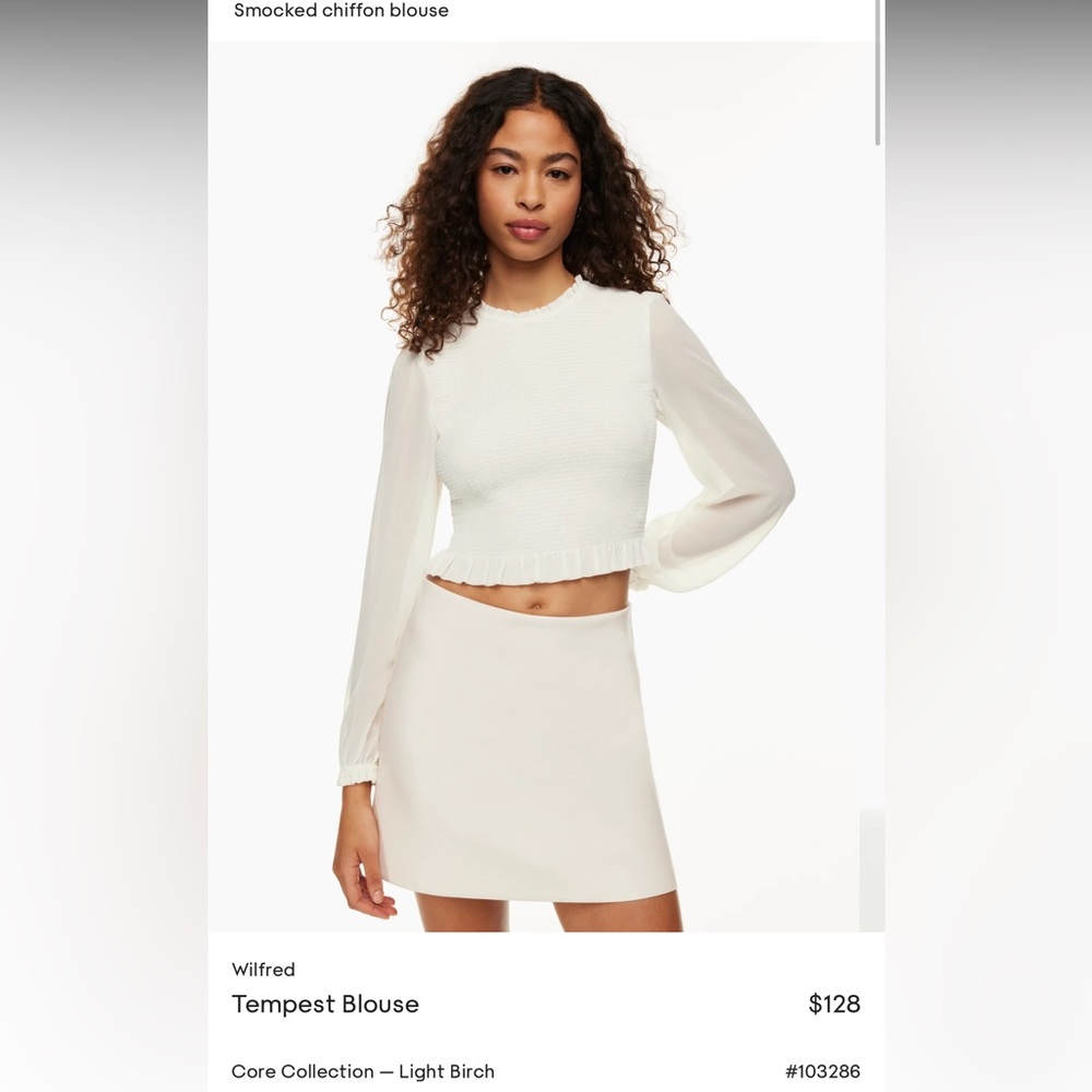 NWT Tempest Wilfred Blouse
